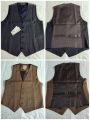 New Trending Men Classic Formal Business Vest Solid Color Sleeveless V Neck Waistcoat.. 
