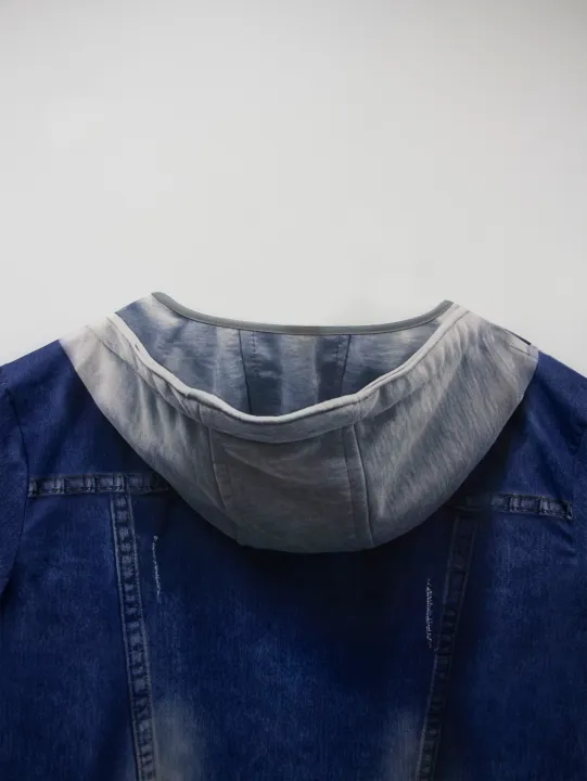 Plus%20size%20women's%20imitation%20denim%20casual%20short%20sleeved%20round%20neck%20top%20Western%20style%20denim%20style%20T-shirt%20versatile%20comfortable%20-%20Image%206