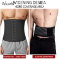 Vensslim Men Body Shaper Waist Trainer Slimming Belt Compression Corset Workout Sauna Sweat Bands Fitness Fat Burner Trimmer. 