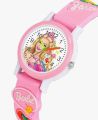 Barbie Doll Style Kids Watch / Cartoon Style Watch For Kids Girls /3D Cartoon Design Pink Silicone Reubber  Streps Watch For Girls. 
