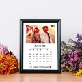 8 x 10 Inch Customized Happy Aniversary Photo Frame | Husband And Wife Photo Frame Gift. 