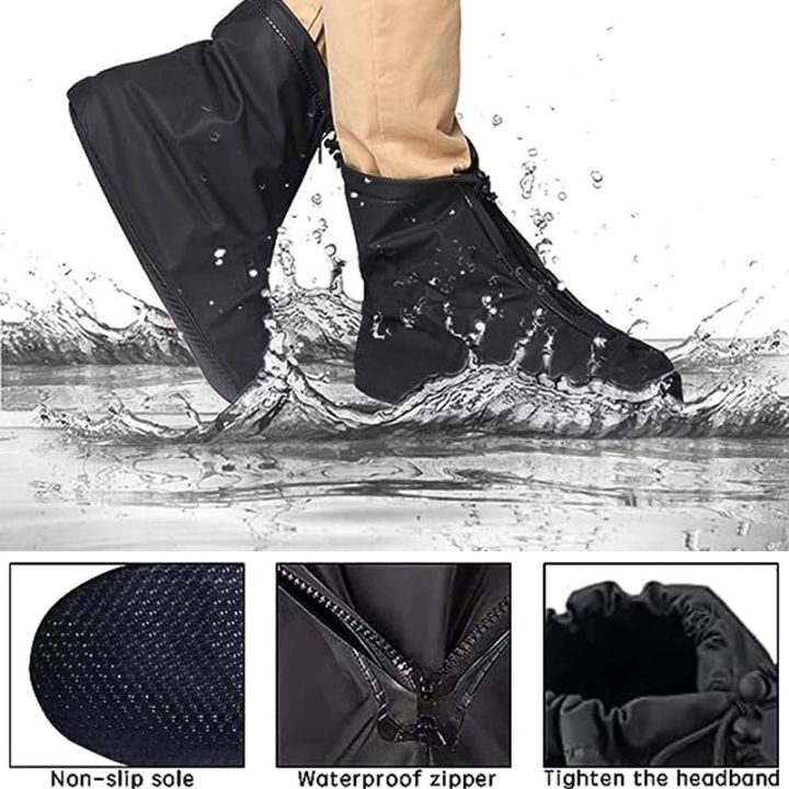 Waterproof Shoe Rain Cover Men Women High Quality Sandal Sneaker Raincoat Water Proof Outdoor Rain Coat Shoes