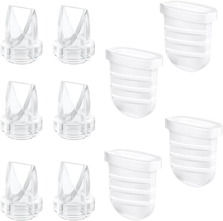 Two%20Full%20Sets%20Breast%20Pump%20Parts%20with%2024mm%20Flange%20Compatible%20with%20Lansinoh%20Discreet%20Duo/NCVI/Nuliie%20S32%20Breast%20Pump%20Replacement%20-%20Image%207