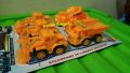 6-Piece Construction Toy Set for Kids – Toy Cars, Crane, Bulldozer, Truck, Bus, and Roller Mixer. 