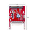 CF Card to SATA Adapter Compact Flash Memory Card Type I II to 2.5inch Serial ATA HDD Hard Disk Drive Converter. 