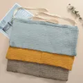 Baby Crib Organizer Multi-Purpose Bed Storage Bag 2 Pockets Bedside Hanging Diaper Nursery Organizer for Diapers Toys Clothing. 