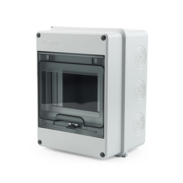 IP65%20Waterproof%20Distribution%20Box%20HT-5/8/12/15/18/24%20Way%20ABS%20Plastic%20Material%20Transparent%20Visual%20Window%20Wall-mounted%20Outdoor%20Use%20-%20Image%202