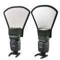 Universal Softbox Flash Bounce Reflector Diffuser Softbox Camera Accessories Silver White for Canon Nikon Camera Photo Studio. 