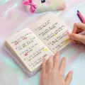 Cartoon Cat Small Diary Book Girl Cute Plush Note Book Student Hand Ledger Birthday Gift Notebook Girl. 