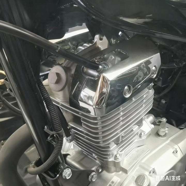 Motorcycle%20Cylinder%20Head%20Cover%20Left/Right%20Mounting%20Bracket%20Decorative%20Cover%20Accessories%20For%20Suzuki%20Haojue%20GN1252F%20GN125-3F/5F%20-%20Image%206