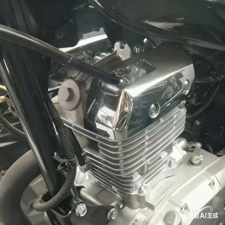 Motorcycle%20Cylinder%20Head%20Cover%20Left/Right%20Mounting%20Bracket%20Decorative%20Cover%20Accessories%20For%20Suzuki%20Haojue%20GN1252F%20GN125-3F/5F%20-%20Image%206