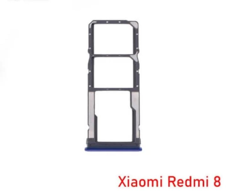 Xiaomi Redmi 8 Origenal Sim Tray Sim Door Dual Slot