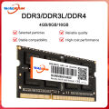 WALRAM Memoria Ram DDR4 2666MHz 3200MHz Laptop Internal Memory DDR3L 1600MHz DDR3 8GB 4GB 1.5V 1.35V 1.2V Notebook Sodimm Ram.