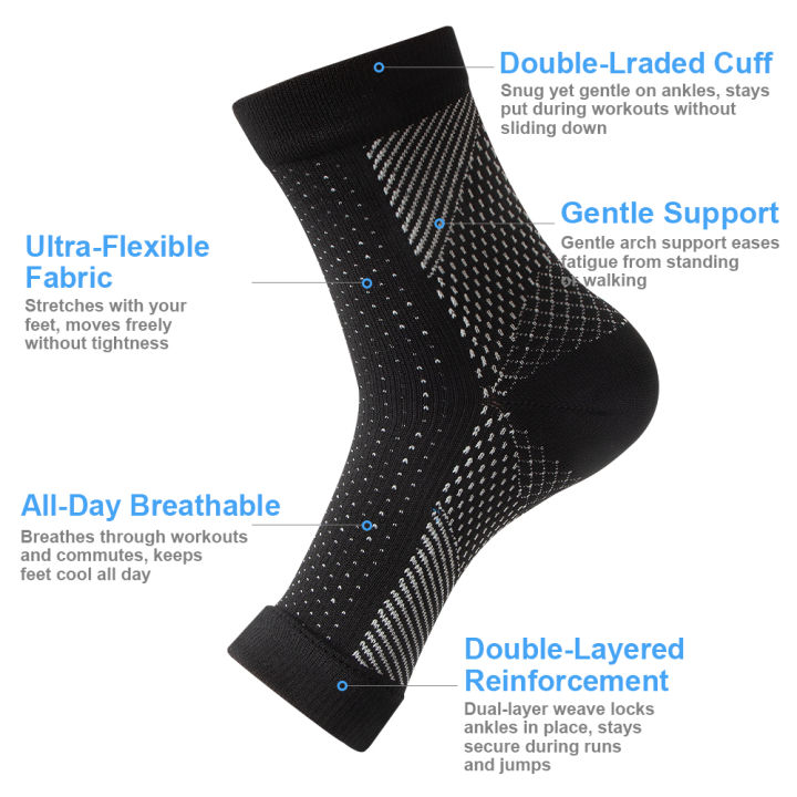 1Pair%20Nano%20Socks%20Neuropathy%20Socks%20Compression%20Sleeve%20for%20Ankle%20Swelling,Plantar%20Fasciitis,Neuropathy%20Brace%20for%20Women%20Men%20-%20Image%204