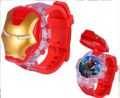 Kid's Attrac Cartoon Heroes watches, Multi Colour light & Music 🎵 Spider Man, Iron Man watch ⌚. 