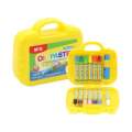 M&G Oil Pastels 12pcs set with free sharpener and 1pc white pastel pencil pastels. 