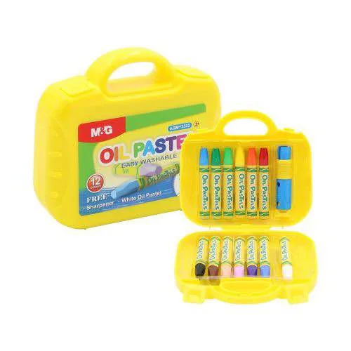M&G%20Oil%20Pastels%2012pcs%20set%20with%20free%20sharpener%20and%201pc%20white%20pastel%20pencil%20pastels%20-%20Image%202