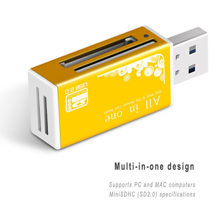 Alloy%20Card%20Reader%204%20Ports%20USB2.0%20Micro%20SD%20TF%20M2%20MS%20Pro%20Duo%20MMC%20SDHC%20DV%20Phone%20Camera%20Memory%20Card%20Adapter%20with%20LED%20Indicator%20-%20Image%206