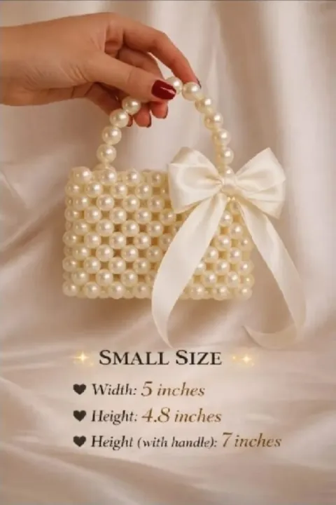 Elegant%20Mini%20Handmade%20Pearl%20Bag%20With%20Ribbon%20Bow%20%E2%80%93%20Versatile%20Design%20for%20Crossbody%20and%20Shoulder%20Carry%20-%20Wedding%20Clutch%20-%20Image%207