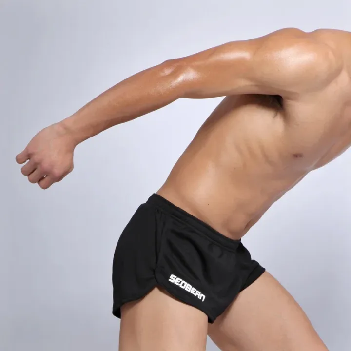 SEOBEAN%20Men's%20Sports%20Running%20Training%20Shorts%20Active%20Lifestyle%20Comfortable%20Inner%20Shorts%20-%20Image%202