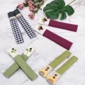 NICEYARD 1 Pair  Anti Skid Protector Gloves Cotton Refrigerator Door Knob Cover Oven Door Handle Cover Kitchen Appliance. 