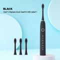 Sonic Electric Toothbrush Cordless USB Rechargeable Toothbrush Waterproof Ultrasonic Automatic Tooth Brush | Electric Rechargeable Brush | A8. 