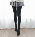 Fall Winter Adult Pantyhose Milk White Silk Socks for Girls Lolita Velvet Thin Bottom Jumpsuit Socks Women. 