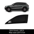 Car Universal Sunshade SUV UV Protection Anti-mosquito Screen Window Blackout Side Curtain Protection Window Film Accessories.