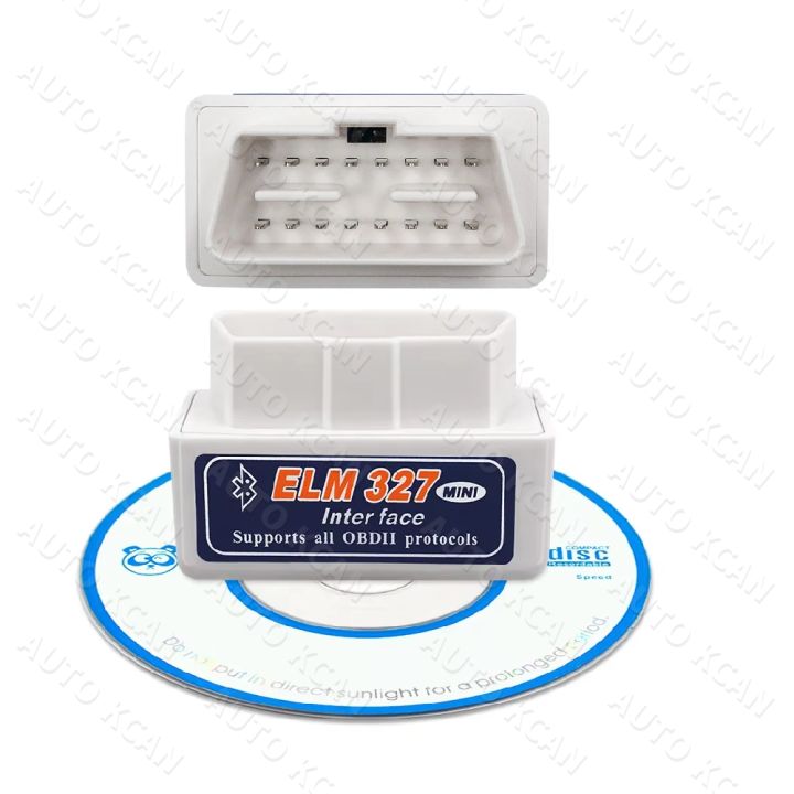 Auto OBD2 Scanner Super Mini ELM327 V2.1 White For Android/Symbian/Windows For OBD2 Protocol ELM Car Diagnostic Tool