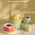 Children's Outdoor Folding Toilet, Portable Children's Urinal, Male and Female Baby Travel Seat Toilet, Car Seat Toilet. 