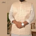 Elegant Premium Men’s Koti | Stylish Waistcoat for Eid, Wedding & Special Occasion. 