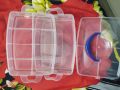 double layered jewellery box | plastic transparent |. 
