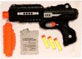 2 in 1 Toy Gun Pistol Shoot Water jelly balls Shooting Game Soft Water absorbing Bullets - Kids Toy Gun. 