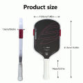 LABS Project Boomstk Elongated Pickleball Paddle 16mm Boom Core Racket Pure Foam Paddle. 