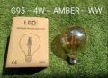 G95 filament bulb. 