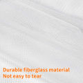 Reinforced heavy duty cat screen door, thickened cat scratch mesh to prevent scratching, U-shaped with bilateral zippers.