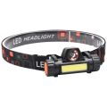 Outdoor Headlights with Long Battery Life and Strong Light LED Night Fishing Charging Head Mounted Magnetic Flashlight.