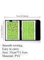 54cm Foldable Magnetic Tactic Board Soccer Coaching Coachs Tactical Board Football Game Football Training Tactics Clipboard Hot.