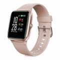 Smart watch Hama Fit Watch 5910, 1.3", GPS, Heart rate, Pedometer, Calories, Waterproof, (like new excellent condition without original box)Pink. 
