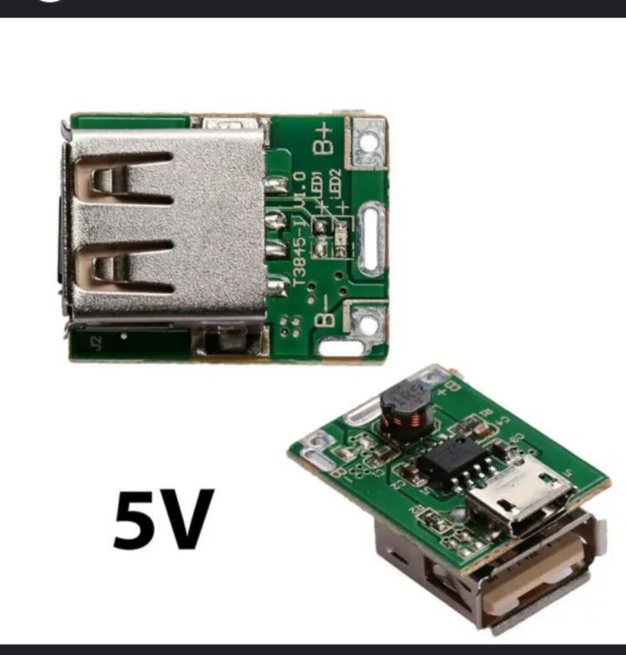 Power bank circuit mini 5V/ 1Amp single port module 10,000 mAh battery supported