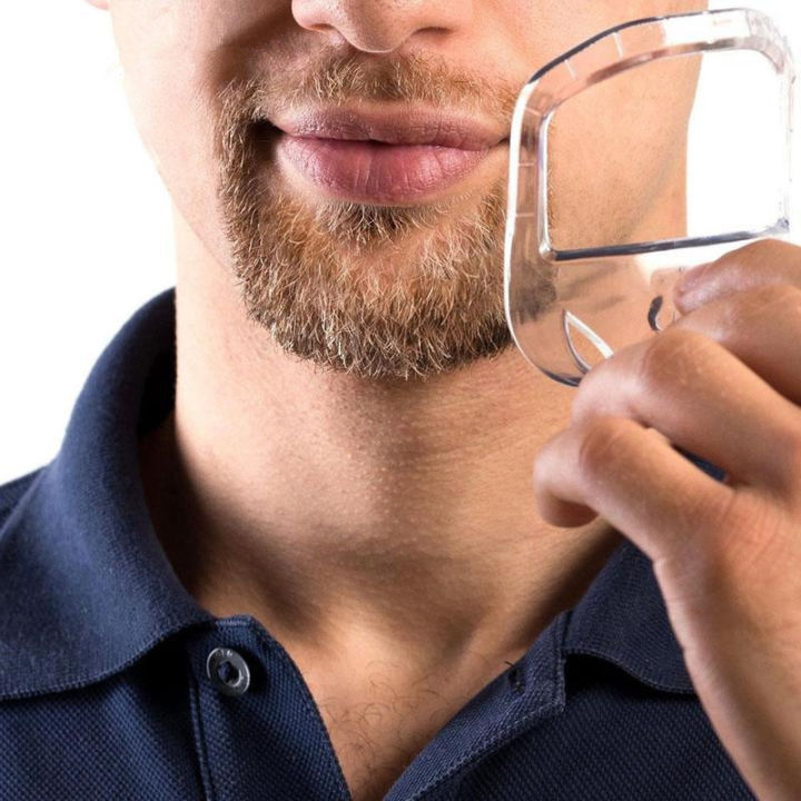 5pcs/set%20Transparent%20Beard%20Styling%20Tool%20And%20Shaving%20Template%20For%20Men%20Mustache%20Styling%20Shaper%20-%20Image%205