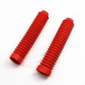 30mm Front Fork Motorbike Red Rubber Boot Universal Dust Jacket Cover Dirt Bike. 