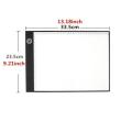 1pc A4 Digital Graphics Tablet: LED Light Box Pad for Writing, Painting, Drawing and Tracing - USB Electronic Art Copy Board. 