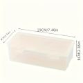 1/2/3 Pcs All-Clear Desktop Storage Box - Organizer for Pencils, Markers, Keys & Office Desk Clutter.