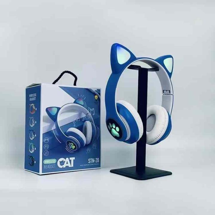 CAT%20STN-28%20Over%20Ear%20Music%20Headset%20Glowing%20Ear%20Headphones%20Foldable%20Wireless%20BT5.0%20Earphone%20with%20Mic%20AUX%20IN%20TF%20Card%20MP3%20Player%20Colorful%20LED%20Lights%20for%20PC%20Laptop%20Computer%20Mobile%20Phone%20-%20Image%207