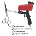 Handheld Automotive Pneumatic Blasting Gun 90psi Adjustable Sand Blasting Machine Gravity Sand Blaster Small Sandblasting Gun. 