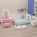 Original Toys Miniature Items Furniture Family Toys Dollhouse LivingRoom Bathroom Kitchen Set Pretend Creative Ideas Kids Toys. 
