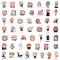 50pcs Cartoon SPY×FAMILY Anime Stickers Anya Forger Decals Kids Toys Skateboard Laptop Motorcycle Phone Car Waterproof Sticker.