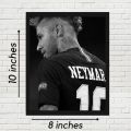 NEYMAR JR Classic Picture Frame for wall decoration. 