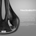 RYET Carbon Fiber Bike Saddle 142mm Super Light 125g Leather Road MTB Racing Pu Soft Seat Cushion Bicycle Saddles Cycling Parts.